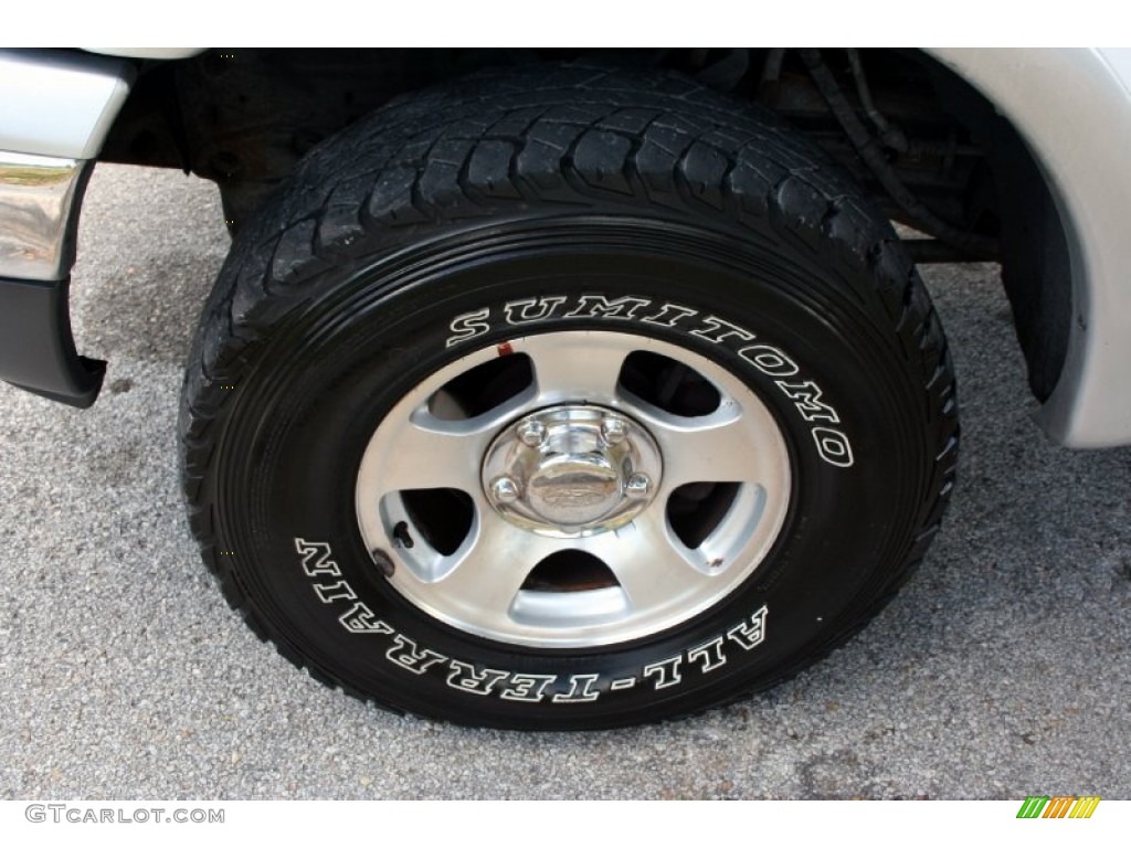 2001 Ford F150 XLT SuperCab 4x4 Wheel Photo #59521647
