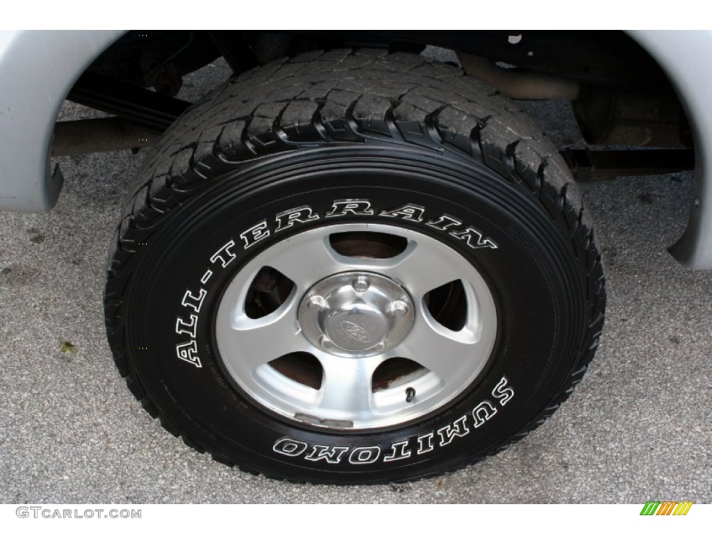2001 Ford F150 XLT SuperCab 4x4 Wheel Photo #59521665