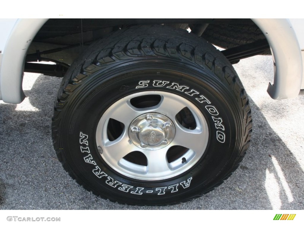 2001 Ford F150 XLT SuperCab 4x4 Wheel Photo #59521668
