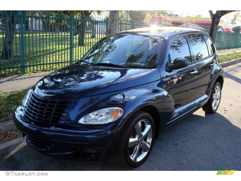 2004 PT Cruiser GT - Midnight Blue Pearlcoat / Dark Slate Gray photo #1