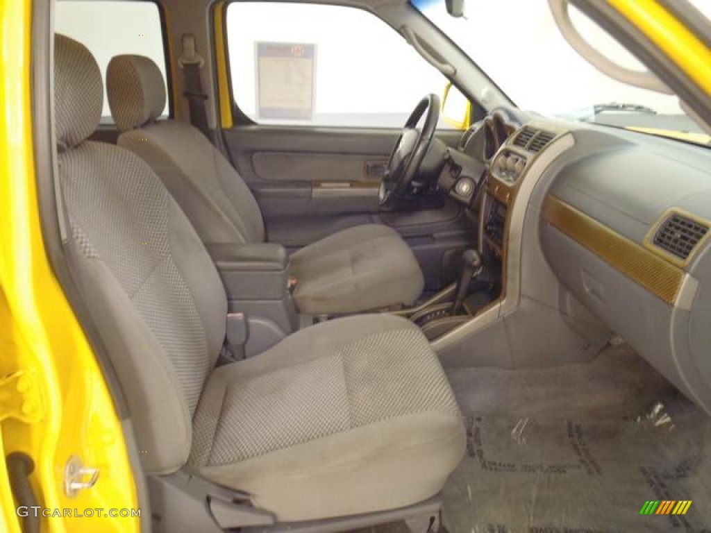 2002 Nissan Frontier SE Crew Cab Interior Color Photos