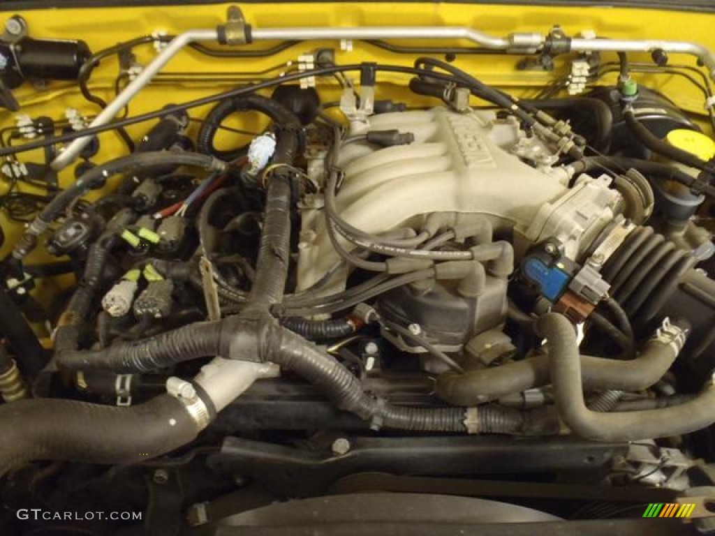 2002 Nissan Frontier SE Crew Cab Engine Photos