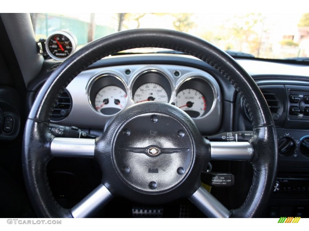 2004 PT Cruiser GT - Midnight Blue Pearlcoat / Dark Slate Gray photo #59