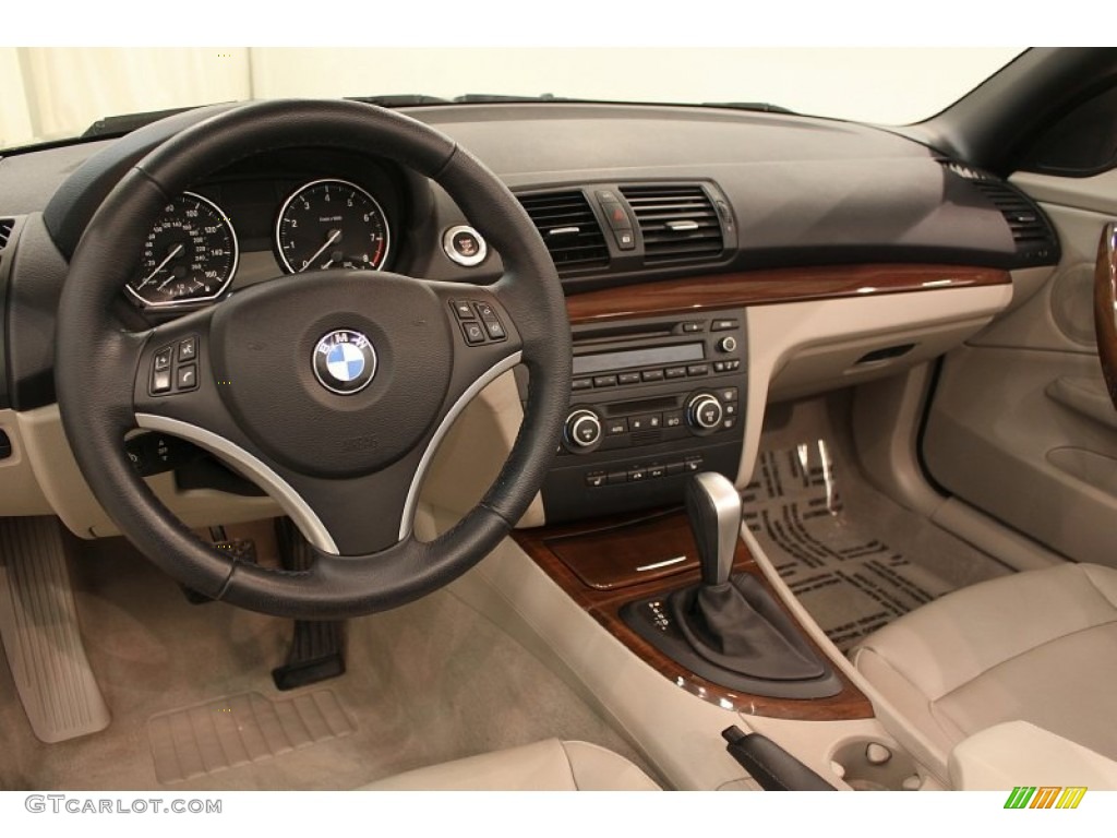 2008 1 Series 135i Convertible - Jet Black / Savanna Beige photo #8