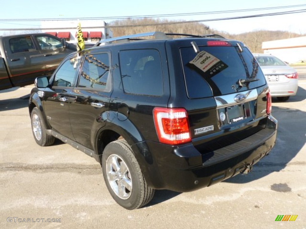 2009 Escape Limited V6 4WD - Black / Charcoal photo #3