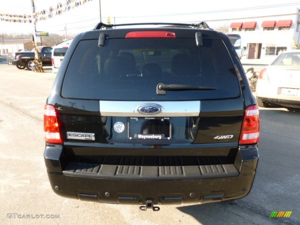 2009 Escape Limited V6 4WD - Black / Charcoal photo #4