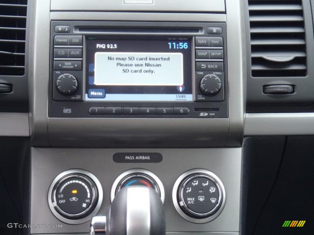 2012 Sentra 2.0 SR - Super Black / Charcoal photo #9