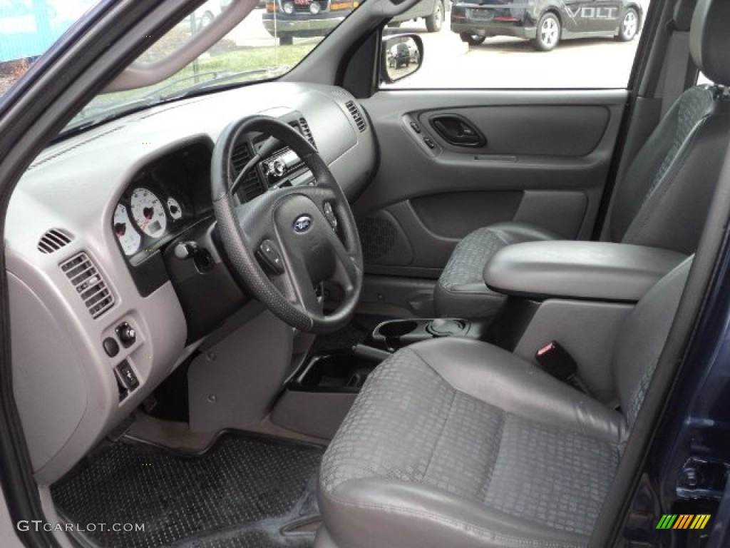 Medium Graphite Interior 2002 Ford Escape Xls V6 Photo