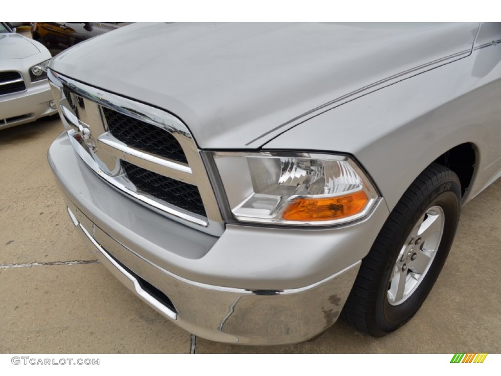 2009 Ram 1500 SLT Crew Cab - Brilliant Black Crystal Pearl / Dark Slate/Medium Graystone photo #11