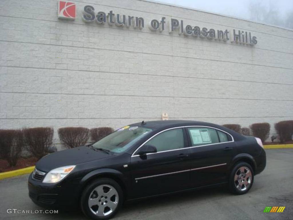 2007 Aura XE - Black Onyx / Tan photo #1