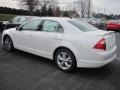 2012 White Suede Ford Fusion SE  photo #2