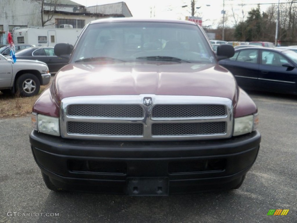 2001 Ram 1500 ST Regular Cab - Dark Garnet Red Pearl / Agate photo #1