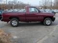 2001 Dark Garnet Red Pearl Dodge Ram 1500 ST Regular Cab  photo #7