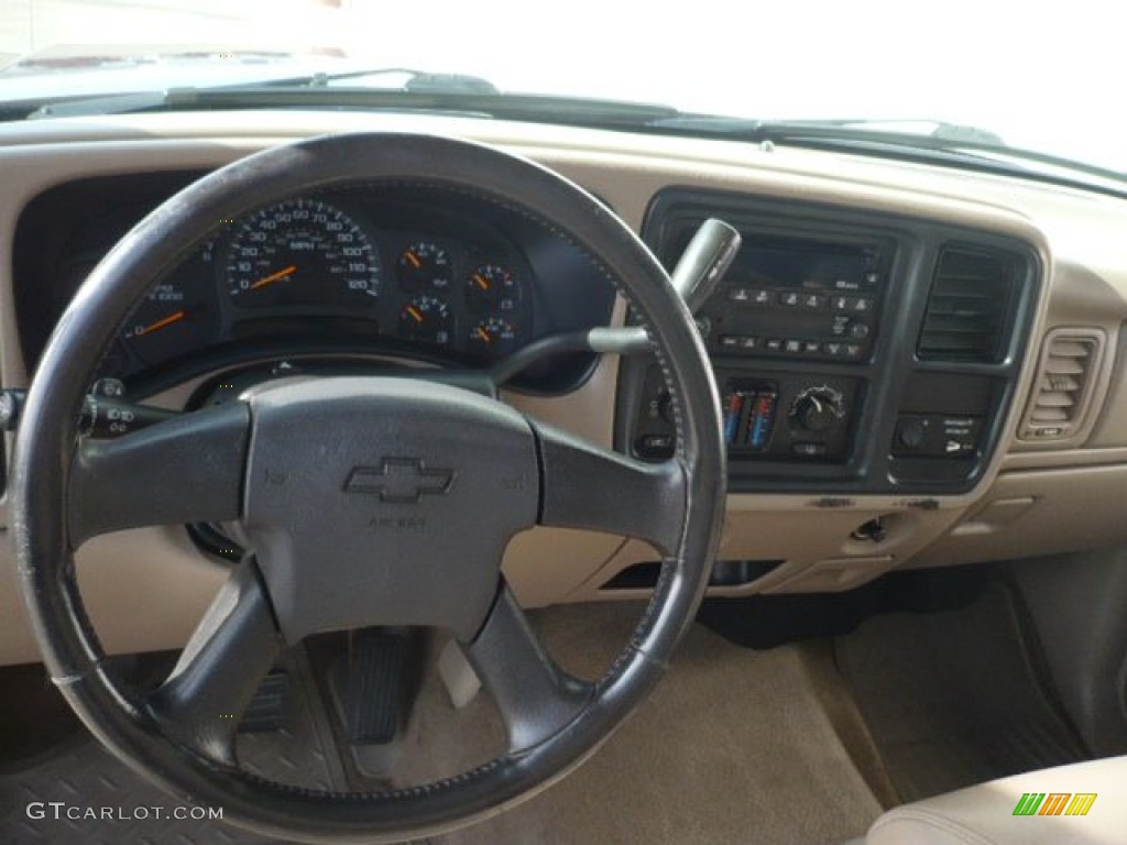 2003 Silverado 1500 Z71 Extended Cab 4x4 - Dark Carmine Red Metallic / Tan photo #5