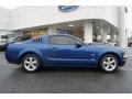 2009 Vista Blue Metallic Ford Mustang GT Coupe  photo #2