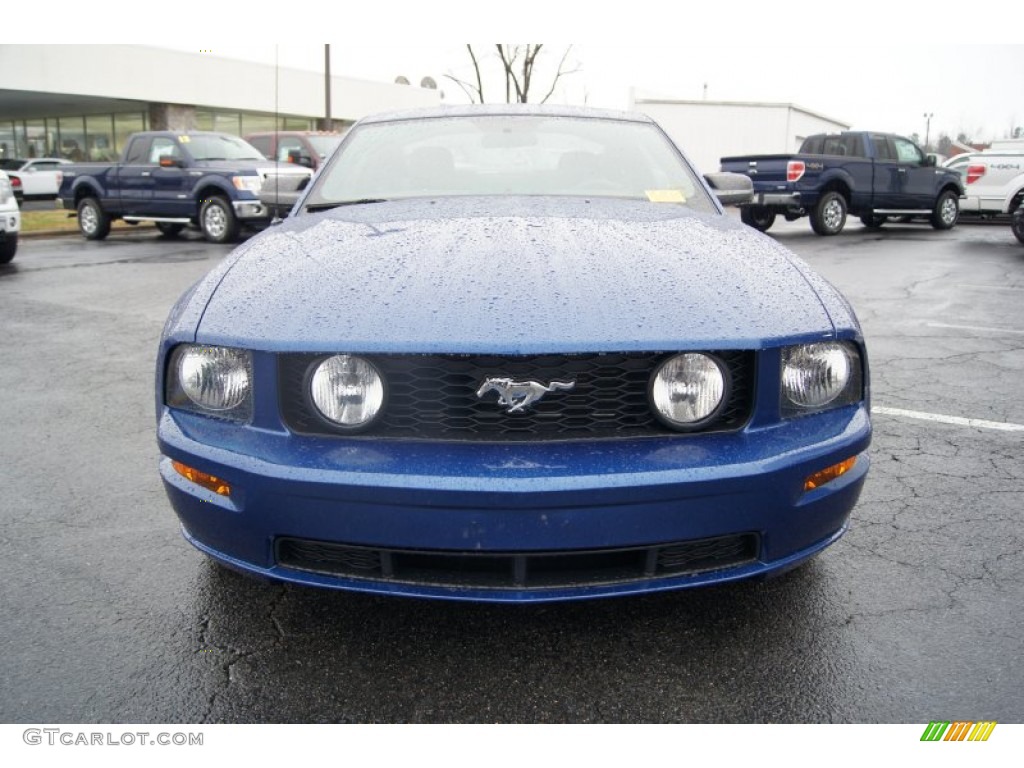 2009 Mustang GT Coupe - Vista Blue Metallic / Dark Charcoal photo #7