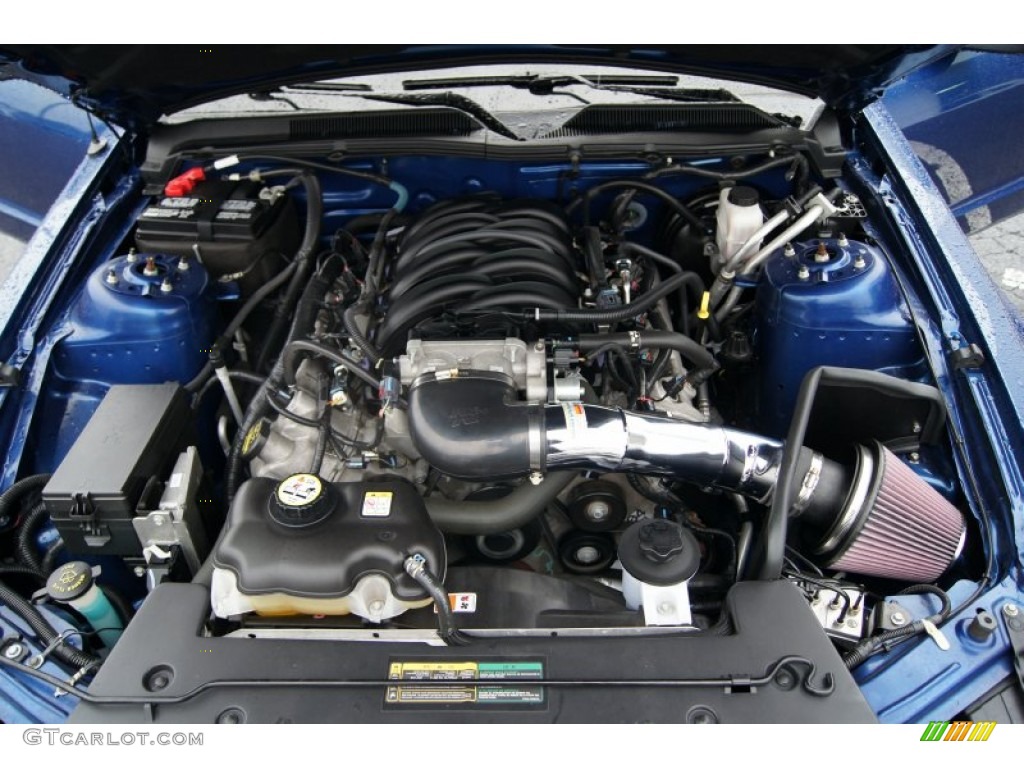2009 Mustang GT Coupe - Vista Blue Metallic / Dark Charcoal photo #15