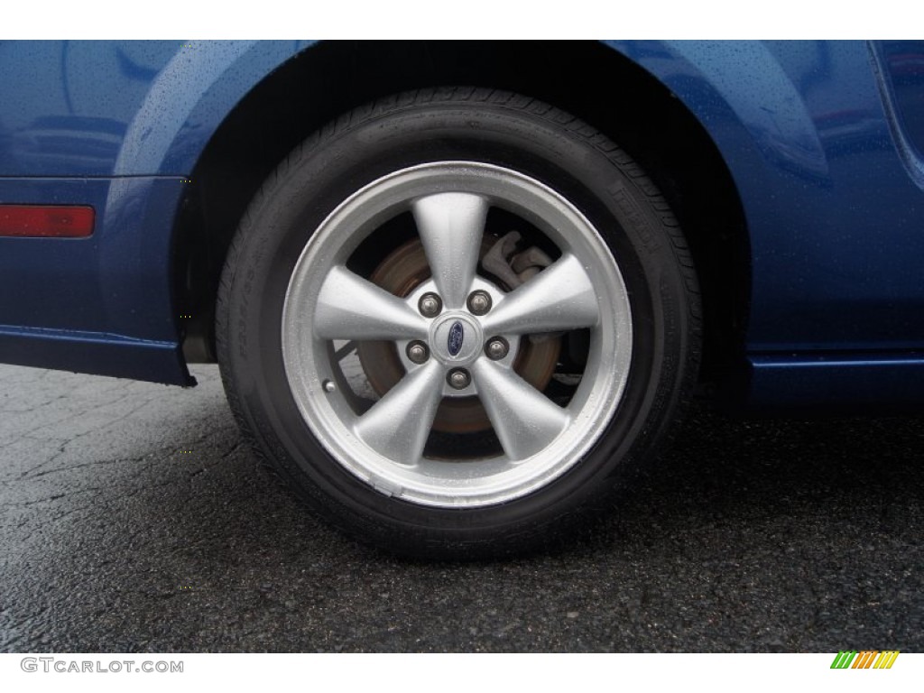 2009 Mustang GT Coupe - Vista Blue Metallic / Dark Charcoal photo #18