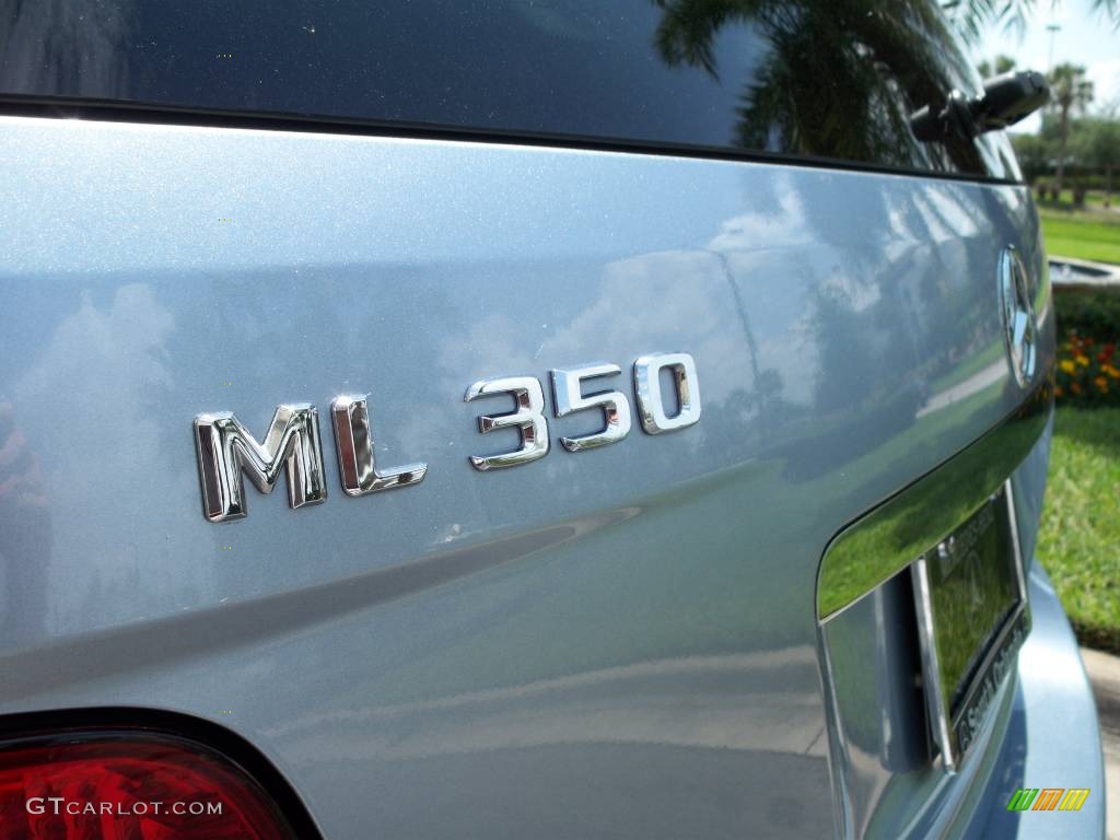 2006 ML 350 4Matic - Alpine Rain Metallic / Ash photo #9