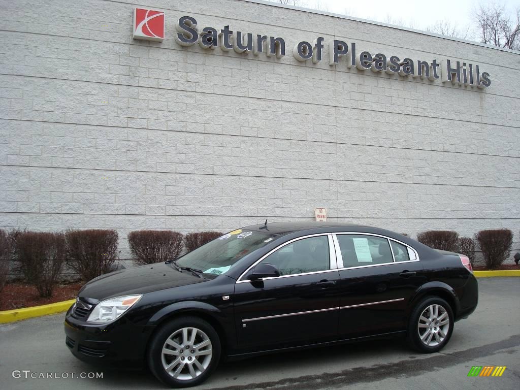 2007 Aura XE - Black Onyx / Gray photo #1