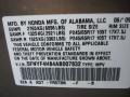 YR573M: Mocha Metallic 2010 Honda Pilot Touring 4WD Color Code