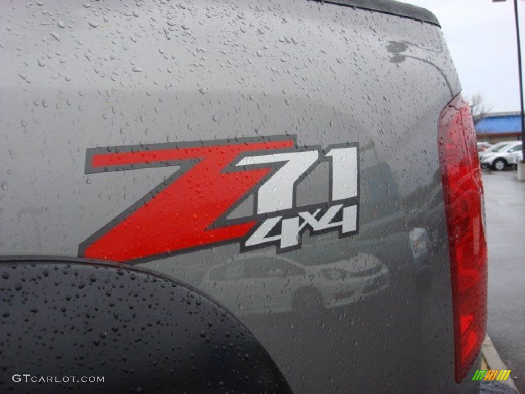 2007 Silverado 1500 LT Z71 Crew Cab 4x4 - Graystone Metallic / Ebony Black photo #27