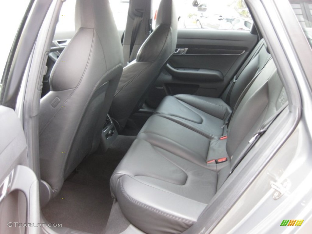 Black Interior 2007 Audi S6 5.2 quattro Sedan Photo #59527900