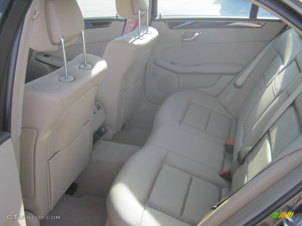 2012 E 350 Sedan - Indium Grey Metallic / Almond/Mocha photo #8