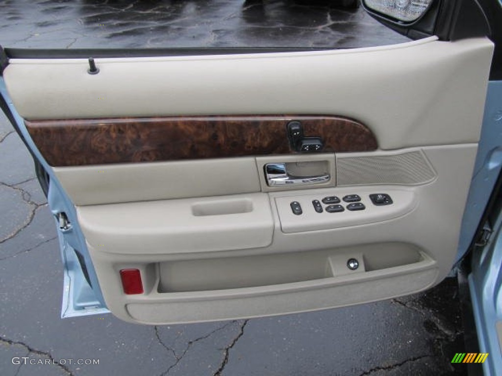 2006 Grand Marquis GS - Light Ice Blue Metallic / Light Camel photo #7