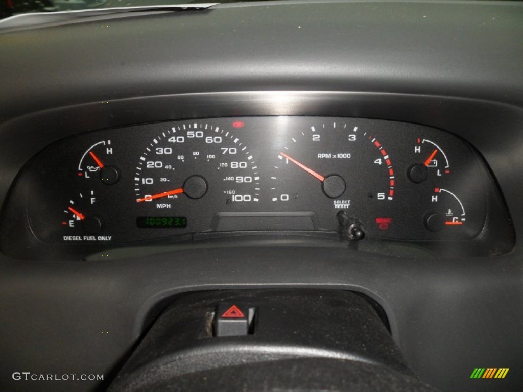 2002 Ford F250 Super Duty XLT SuperCab 4x4 Gauges Photo #59529771