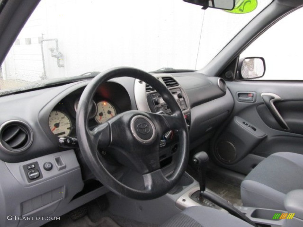 Gray Interior 2003 Toyota RAV4 4WD Photo #59531507