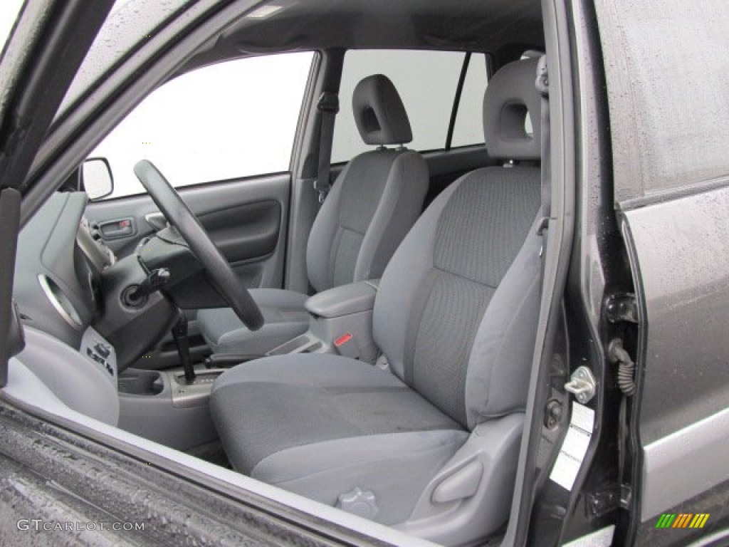 Gray Interior 2003 Toyota RAV4 4WD Photo #59531520