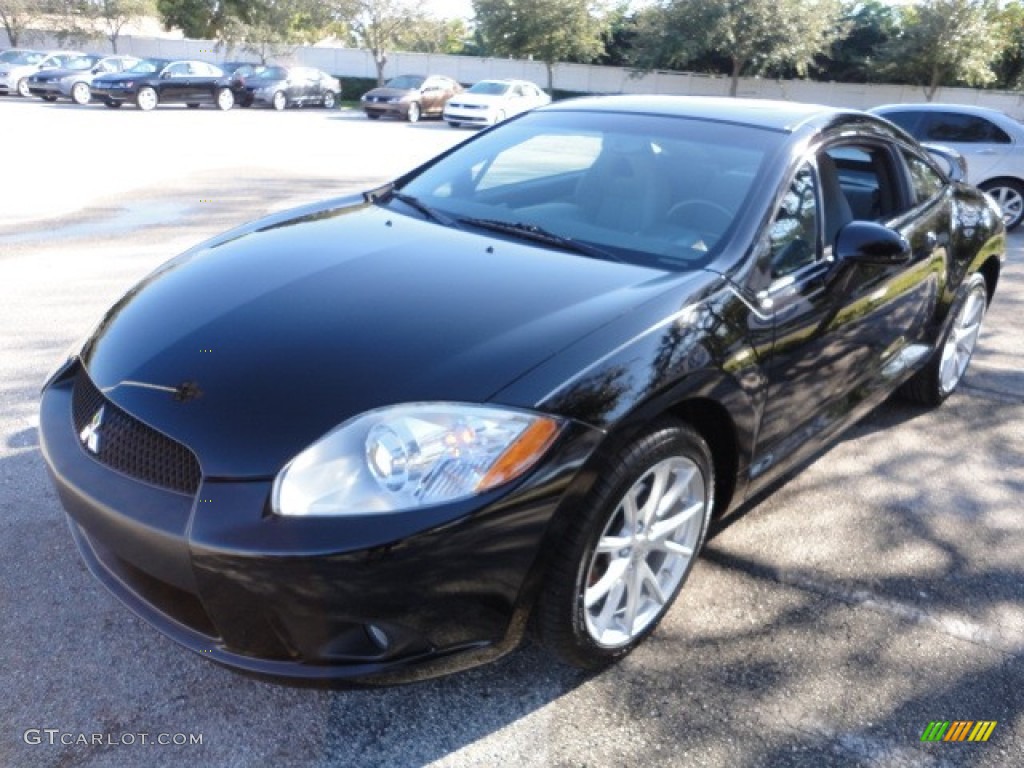 Kalapana Black Satin 2009 Mitsubishi Eclipse GT Coupe Exterior Photo #59532881