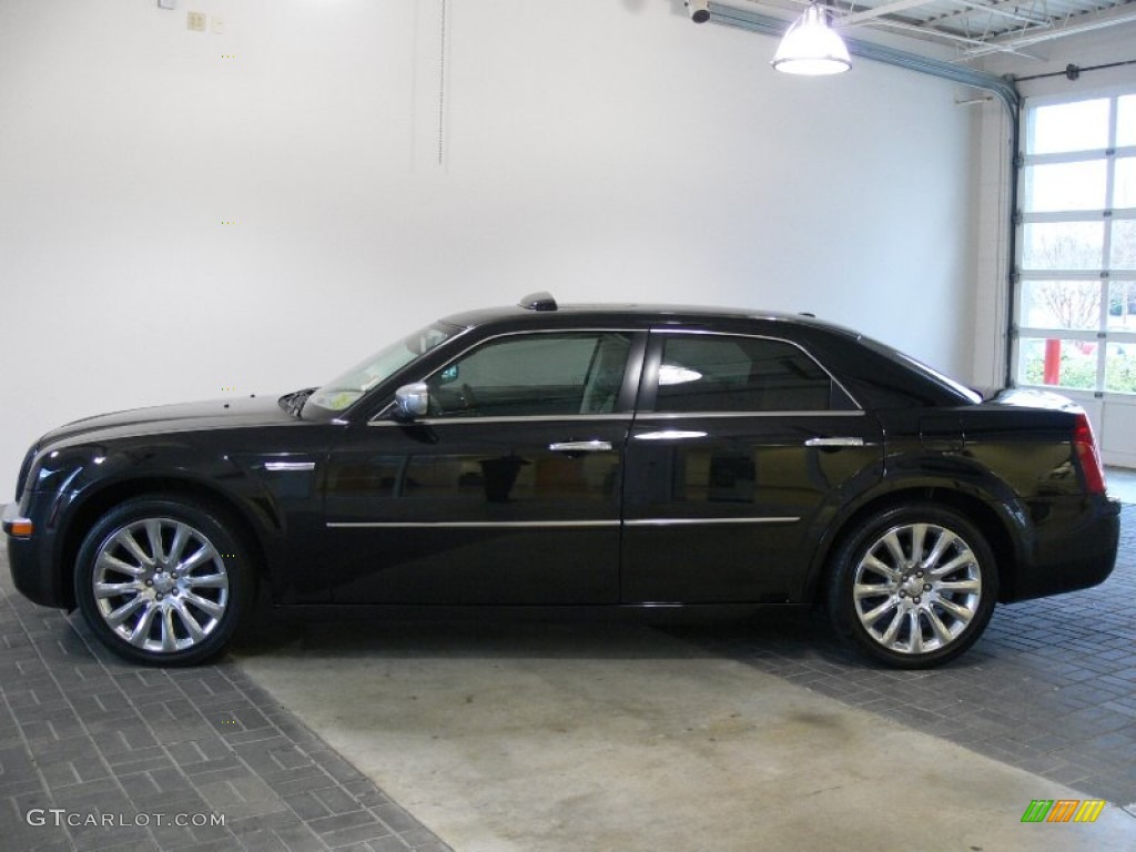 2009 300 C HEMI Heritage Edition - Brilliant Black / Dark Khaki/Light Graystone photo #2