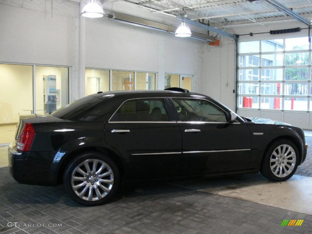 2009 300 C HEMI Heritage Edition - Brilliant Black / Dark Khaki/Light Graystone photo #4