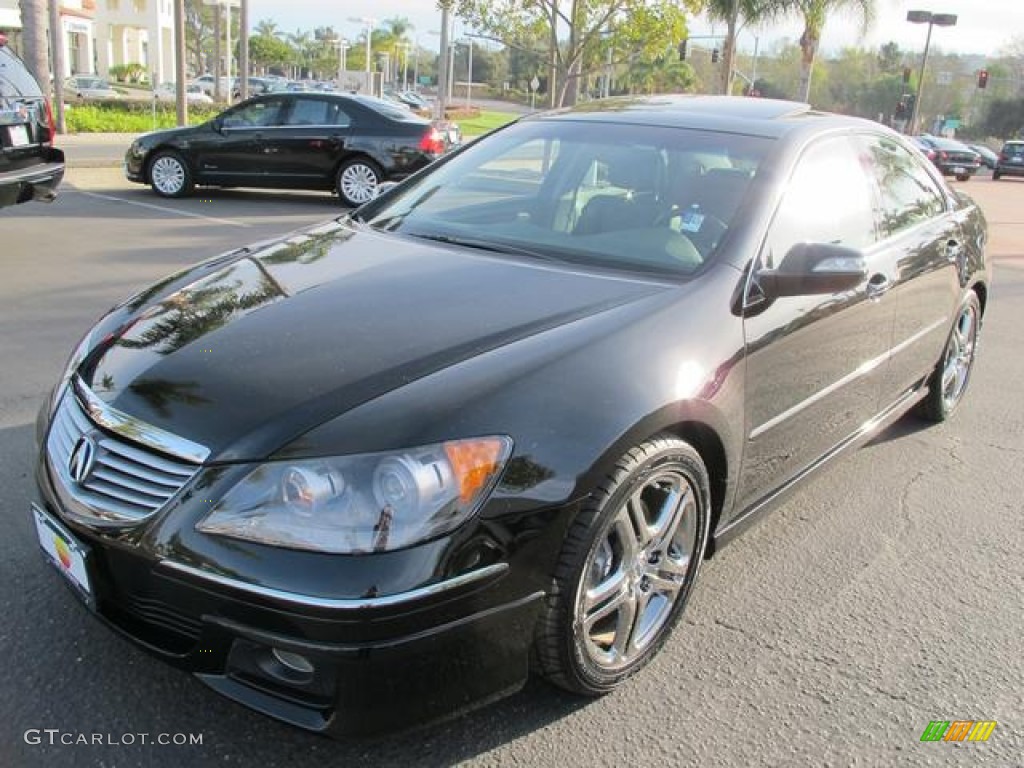 Nighthawk Black Pearl 2007 Acura RL 3.5 AWD Sedan Exterior Photo #59534572