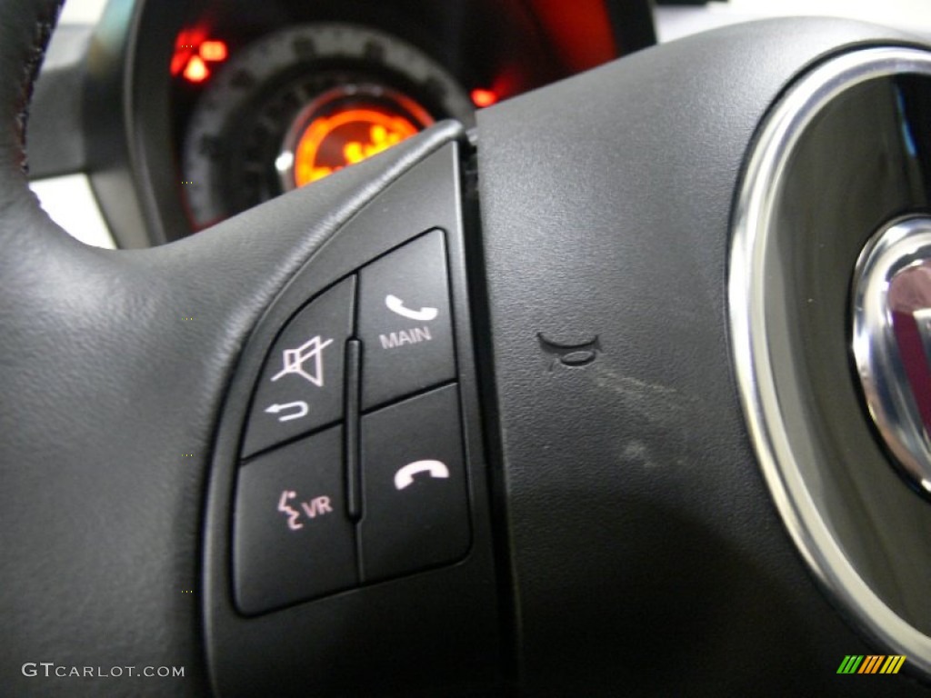 2012 Fiat 500 Gucci Controls Photo #59534830