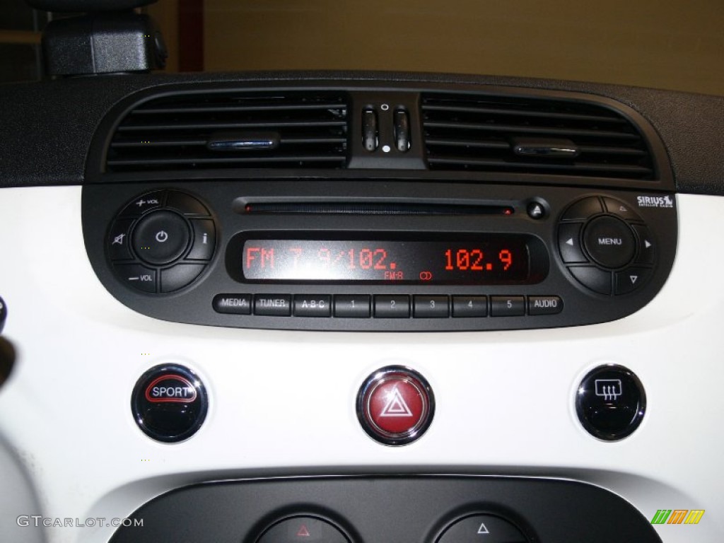 2012 Fiat 500 Gucci Audio System Photo #59534858
