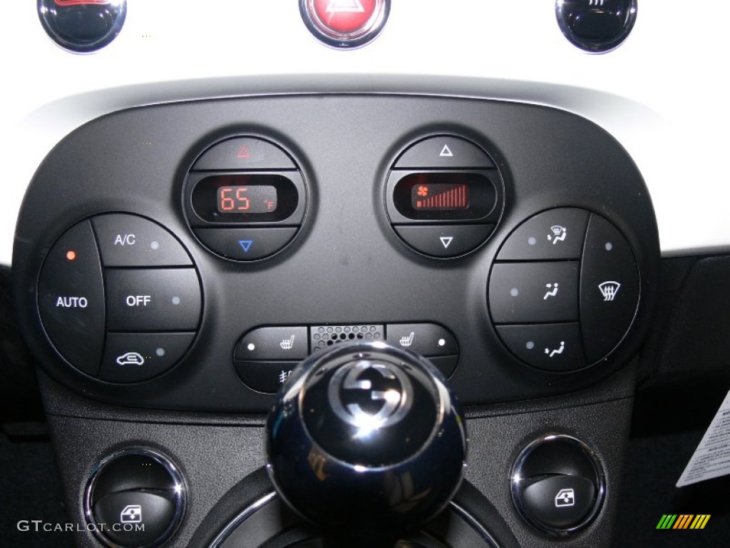 2012 Fiat 500 Gucci Controls Photo #59534869