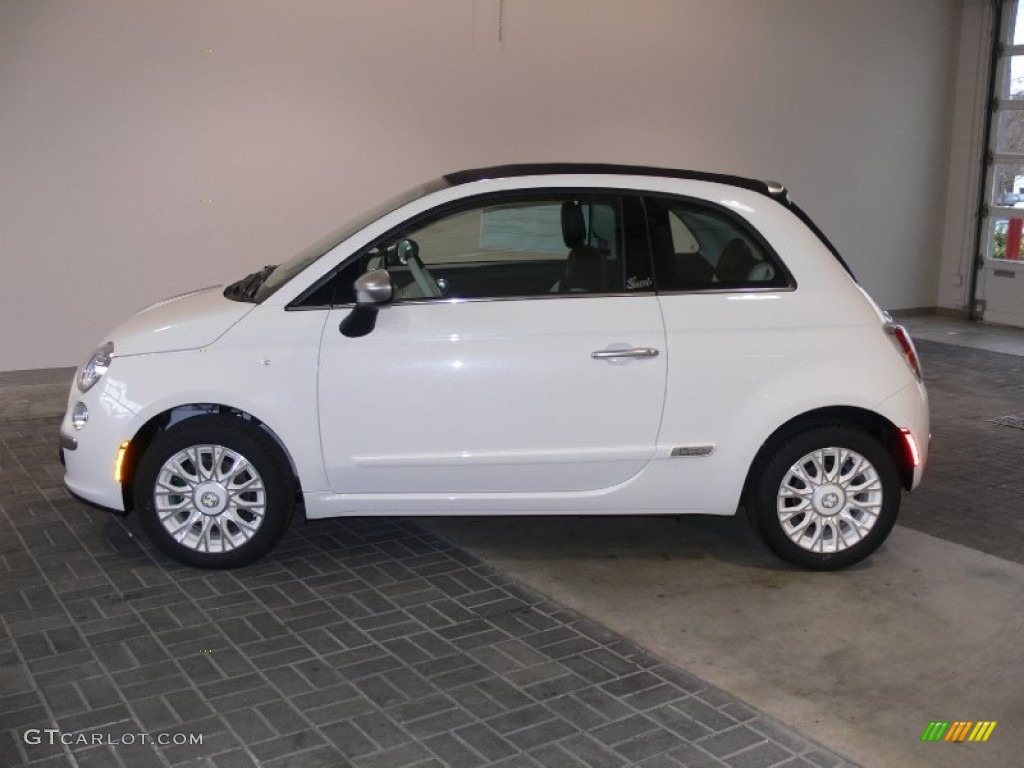 Gucci Bianco (White) 2012 Fiat 500 c cabrio Gucci Exterior Photo #59535257