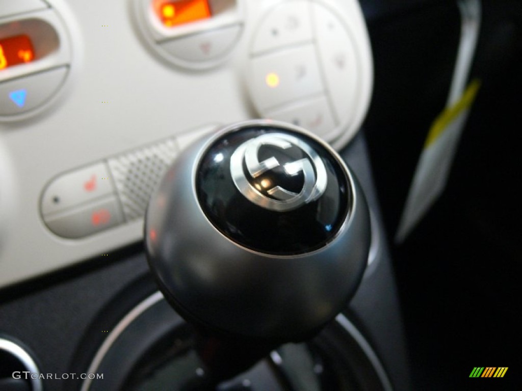 2012 Fiat 500 c cabrio Gucci 6 Speed Auto Stick Automatic Transmission Photo #59535463