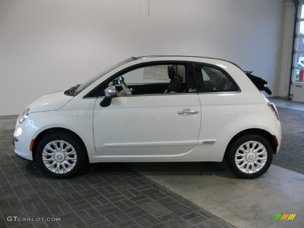 Gucci Bianco (White) 2012 Fiat 500 c cabrio Gucci Exterior Photo #59535508