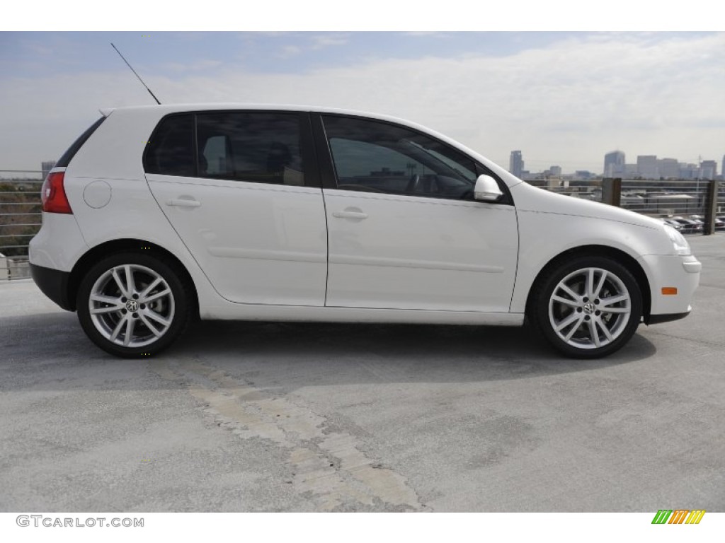 Candy White 2009 Volkswagen Rabbit 4 Door Exterior Photo #59536090