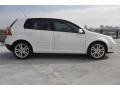 Candy White 2009 Volkswagen Rabbit 4 Door Exterior