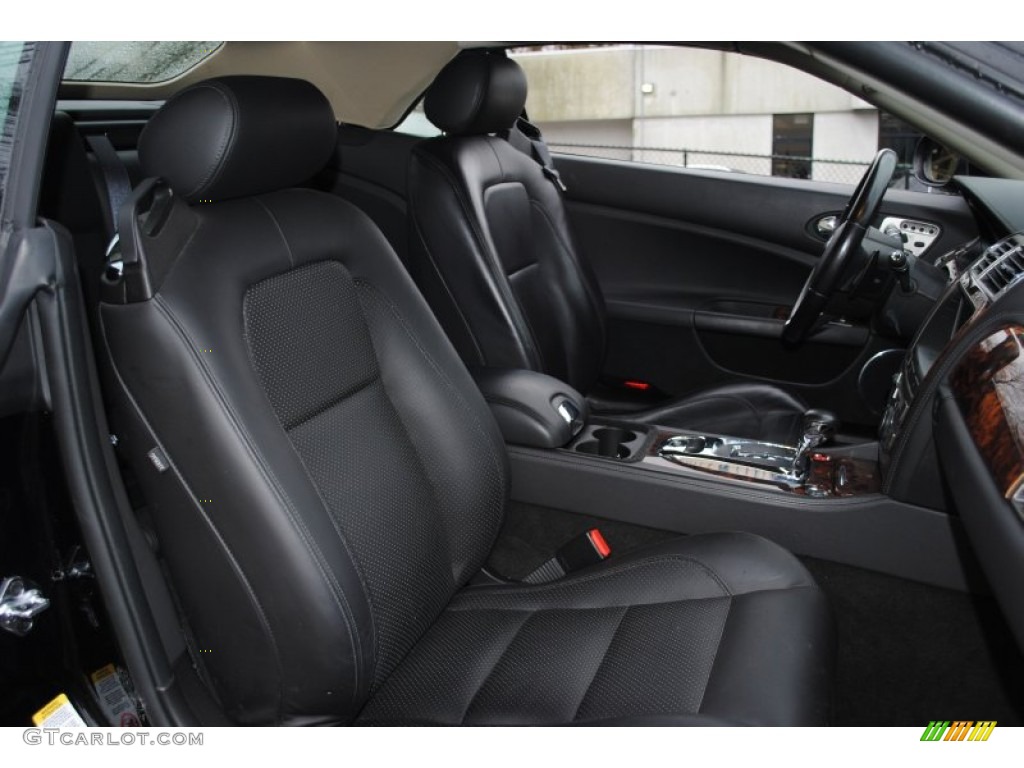 Charcoal Interior 2009 Jaguar XK XK8 Convertible Photo #59537055