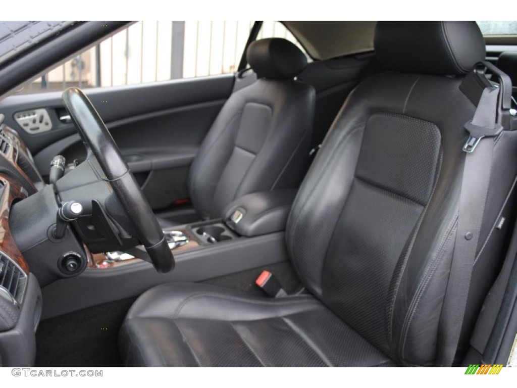 Charcoal Interior 2009 Jaguar XK XK8 Convertible Photo #59537106