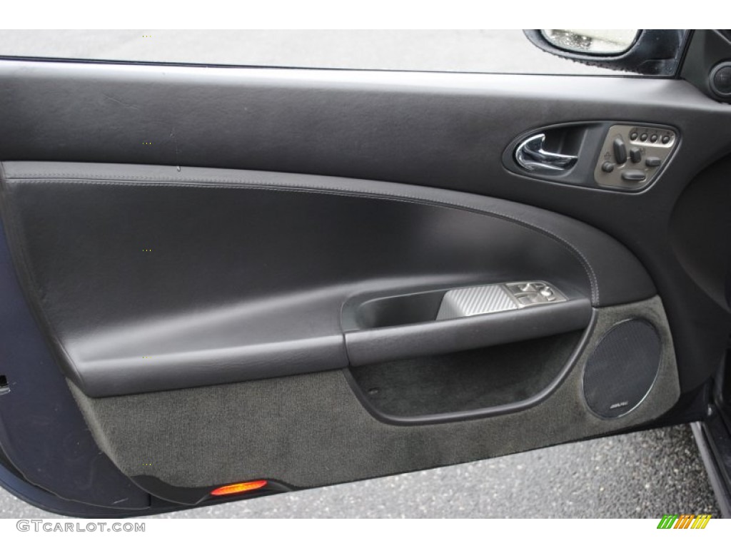 2008 Jaguar XK XKR Convertible Charcoal Door Panel Photo #59537355