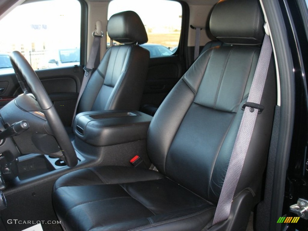 Ebony Interior 2011 Chevrolet Suburban LT 4x4 Photo #59537937