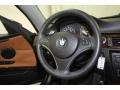 Saddle Brown/Black Steering Wheel Photo for 2008 BMW 3 Series #59538220