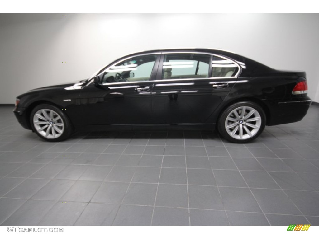 Jet Black 2008 BMW 7 Series 750Li Sedan Exterior Photo #59538330